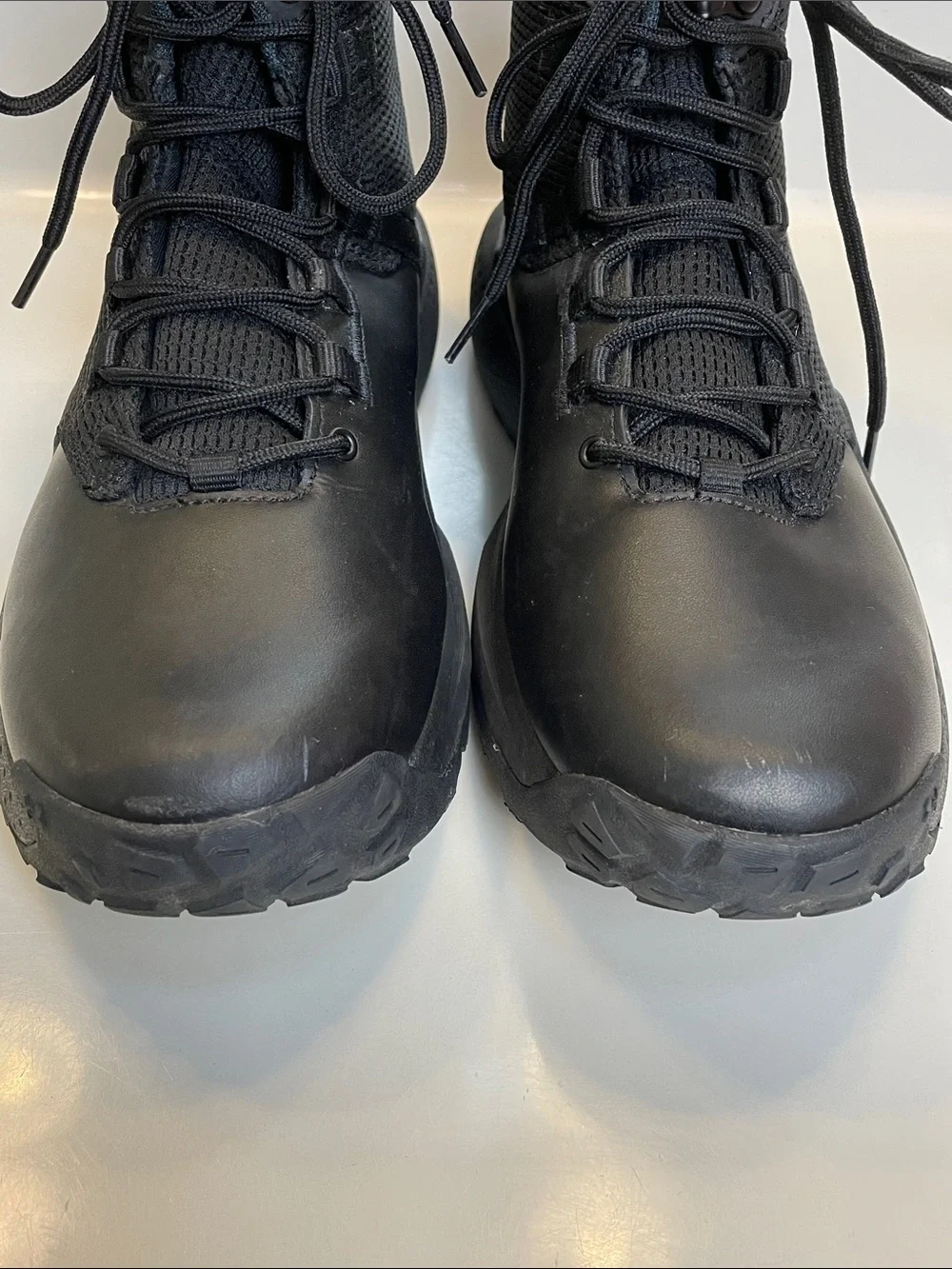 Under Armour Men’s Stellar Mid Tactical Micro G Combat Outdoor Black Boots